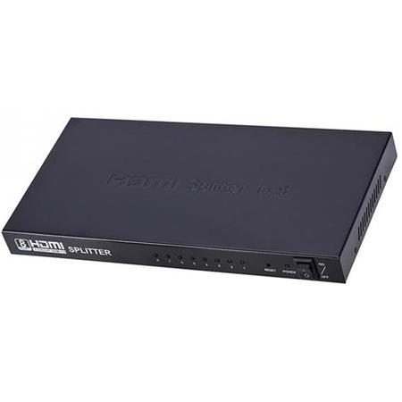 Alfais 4411 8 Port Hdmi Splitter Çoklayıcı Switch Ekran Çoklayıcısı