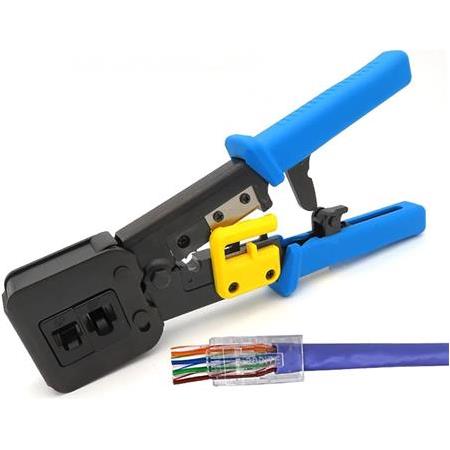 Alfais 4445 Ez Rj45 Rj11 Rj12 Yeni Nesil Konnektör Sıkma Pense Network Sıkma Pensesi